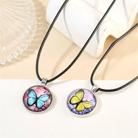 Fashion Butterfly Alloy Women's Pendant Necklace 1 Piece main image 1