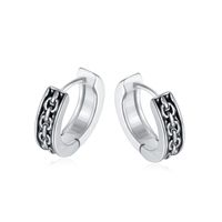 Fashion Solid Color Stainless Steel Earrings Enamel Stainless Steel Earrings main image 3