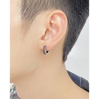 Fashion Solid Color Stainless Steel Earrings Enamel Stainless Steel Earrings main image 2