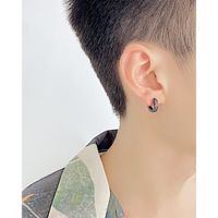 Fashion Solid Color Stainless Steel Earrings Stainless Steel Earrings main image 4