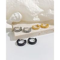 Fashion Solid Color Stainless Steel Earrings Stainless Steel Earrings main image 1