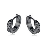 Fashion Solid Color Stainless Steel Earrings Stainless Steel Earrings sku image 2