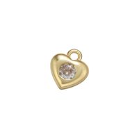 1 Piece Copper Zircon Star Heart Shape sku image 9