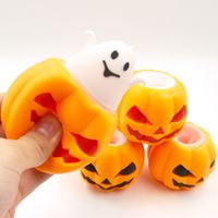 Christmas Halloween Bubble Decompression Squeezing Toy Duck Bubble Blowing Baby Dinosaur Squeezing Toy Vent Decompression sku image 1