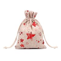 Christmas Snowflake Elk Cloth Party Gift Wrapping Supplies sku image 10