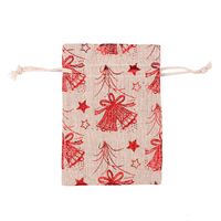 Christmas Snowflake Elk Cloth Party Gift Wrapping Supplies sku image 9