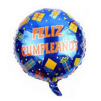 Birthday Cartoon Aluminum Film Party Balloons sku image 4