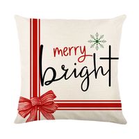 Fashion Christmas Tree Linen Pillow Cases main image 5