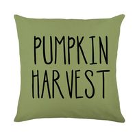 Pastoral Pumpkin Linen Pillow Cases sku image 2