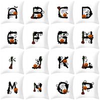 Fashion Pumpkin Letter Synthetic Fibre Pillow Cases main image 6