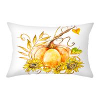 Ethnic Style Pumpkin Synthetic Fibre Pillow Cases main image 3
