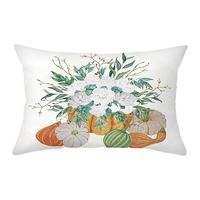 Ethnic Style Pumpkin Synthetic Fibre Pillow Cases sku image 9