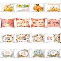Ethnic Style Pumpkin Synthetic Fibre Pillow Cases main image 1