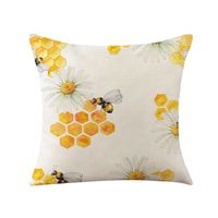 Mignon Abeille Lin Taies D'oreiller sku image 8