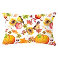 Cute Pumpkin Synthetic Fibre Pillow Cases sku image 38