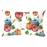 Cute Pumpkin Synthetic Fibre Pillow Cases sku image 37