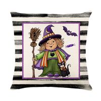 Cute Pumpkin Doll Linen Pillow Cases main image 4