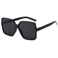 Unisex Fashion Solid Color Ac Square Full Frame Sunglasses main image 3