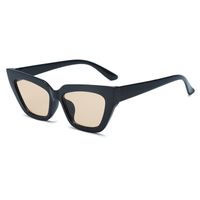 Unisex Retro Solid Color Ac Cat Eye Full Frame Sunglasses sku image 3