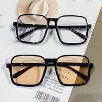 Unisex Fashion Solid Color Ac Square Full Frame Sunglasses main image 1