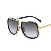 Unisex Fashion Solid Color Ac Round Frame Full Frame Sunglasses main image 2