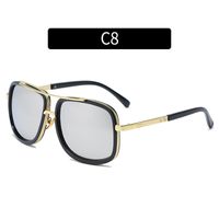 Unisex Fashion Solid Color Ac Round Frame Full Frame Sunglasses sku image 6