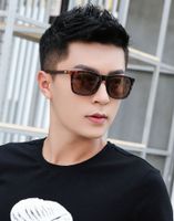 Unisex Fashion Solid Color Ac Square Full Frame Sunglasses main image 5