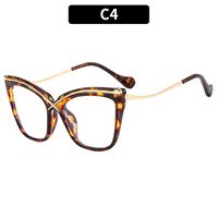Fashion Solid Color Pc Cat Eye Full Frame Optical Glasses sku image 4