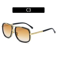 Unisex Fashion Solid Color Ac Round Frame Full Frame Sunglasses sku image 3