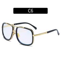 Unisex Fashion Solid Color Ac Round Frame Full Frame Sunglasses sku image 4
