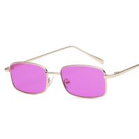 Unisex Fashion Solid Color Pc Square Full Frame Sunglasses main image 2