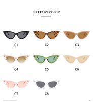 Women's Fashion Solid Color Ac Cat Eye Full Frame Sunglasses main image 2