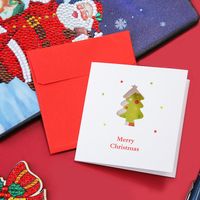 Christmas Christmas Tree Star Paper Party Card sku image 10