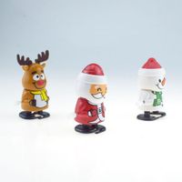 Cute Children's Plastic Clockwork Shaking Head Christmas Toy main image 2