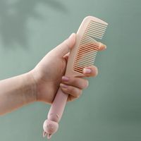 Casual Solid Color Plastic Hair Combs main image 5