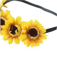 Pastoral Flower Daisy Cloth Hair Band main image 4