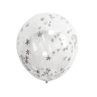 Christmas Snowflake Aluminum Film Party Balloons sku image 3