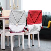Christmas Fashion Santa Claus Nonwoven Party Chair Cover main image 5