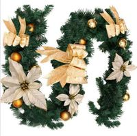 Christmas Fashion Rattan Bow Knot Party Decorative Props Diy Material Package 1 Piece sku image 2