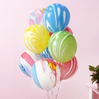 Date D'anniversaire Impression Émulsion Fête Ballons main image 4