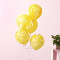 Date D'anniversaire Impression Émulsion Fête Ballons sku image 5