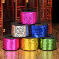 Children's Day Birthday Solid Color Plastic Wedding Party Colored Ribbons main image 3