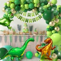 Birthday Dinosaur Aluminum Film Party Balloons 119 Pieces main image 5