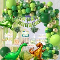 Cumpleaños Dinosaurio Película De Aluminio Fiesta Globos Piezas 119 main image 4