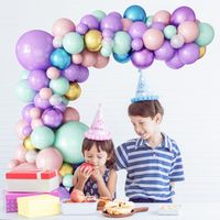 Birthday Colorful Emulsion Party Balloons 119 Pieces main image 2