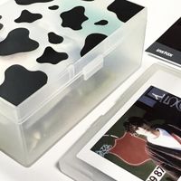Schwarz Weiß Kühe Muster Gestreiften Notebook Dekorative Material Aufkleber 1 Stück main image 5