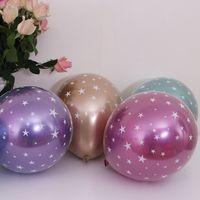 Birthday Star Emulsion Party Balloons 5 Pieces main image 3