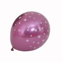 Birthday Star Emulsion Party Balloons 5 Pieces sku image 6