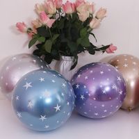 Birthday Star Emulsion Party Balloons 5 Pieces main image 6