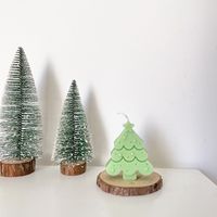 Christmas Christmas Tree Paraffin Party Candle 1 Piece sku image 3